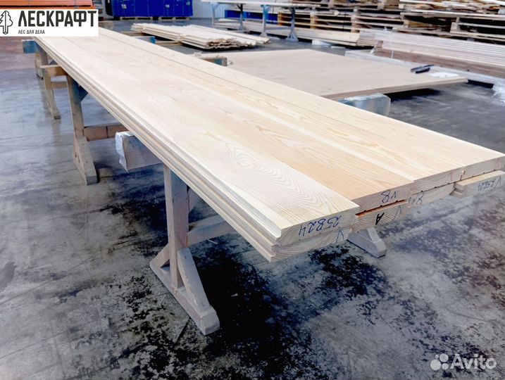 Доска пола 27*141*4000 мм сорт A лиственница