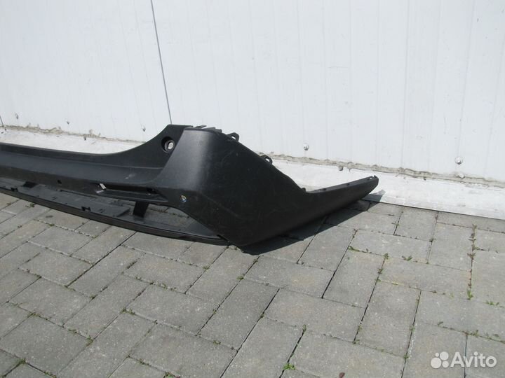 Toyota RAV 4 бампер задний юбка 2019+