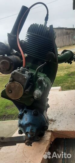 Пускач пд-8 трактора Т-40(пусковой двигатель)