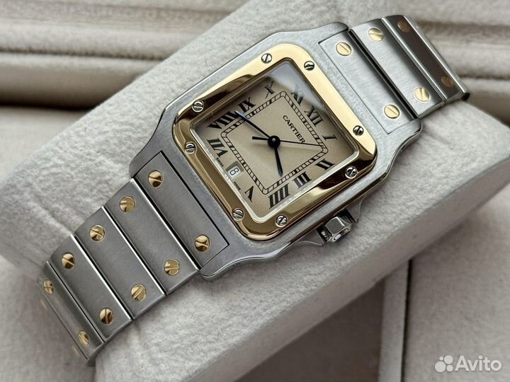 Cartier Santos Galbee Gold/Steel