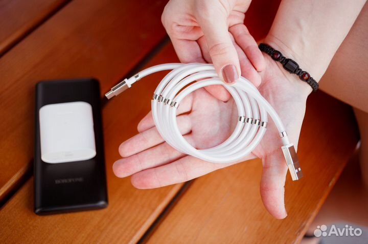 Кабель Type-C hoco U91 1 м., магнитный