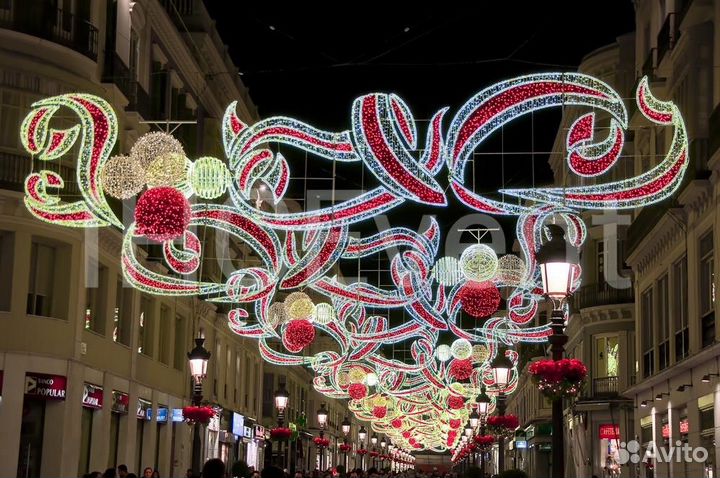 Световая фигура уличная