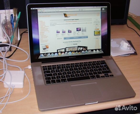 Фото ноутбука в домашних условиях Apple Macbook pro 13 (2010 mid A1278) купить в Москве Электроника Авито