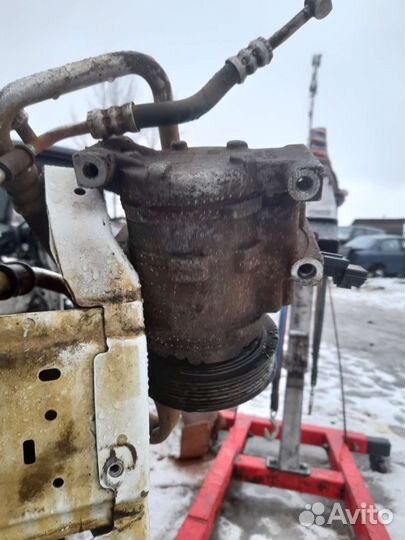 Компрессор кондиционера Solaris 1 rio 3 g4fc g4fa