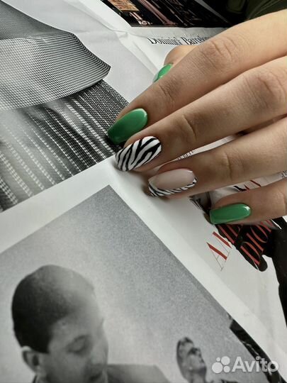 Маникюр гель лак