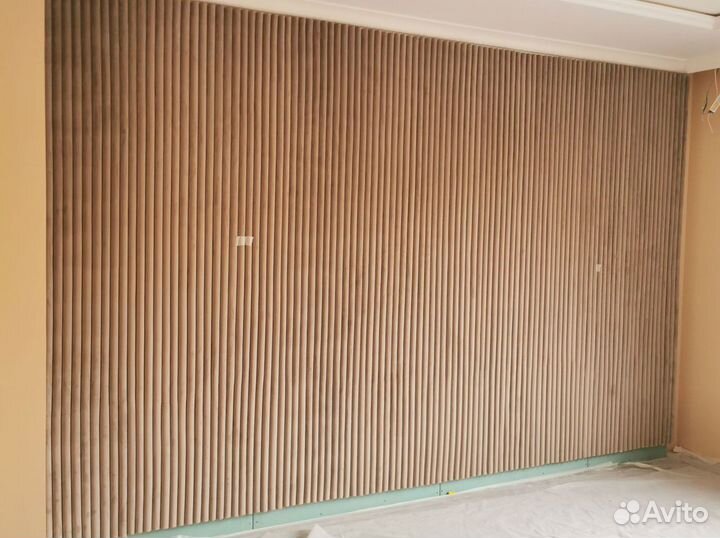 Мягкие стеновые панели, круглые