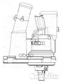 Термостат для а/м Ford Focus II (05) 1.6Ti MT
