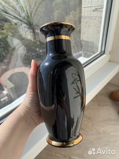 Ваза Chokin ART Япония фарфор