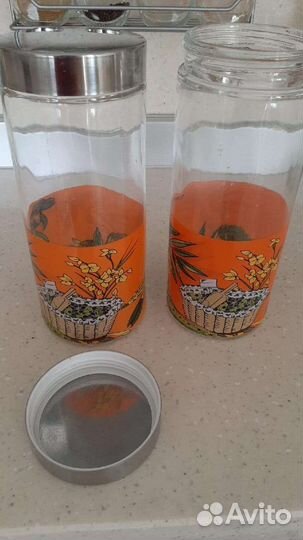 Банки стеклянные для сыпучих продуктов