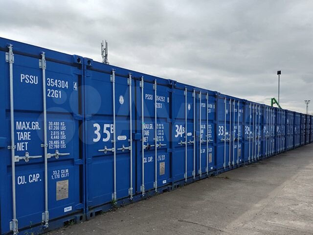 Склад-контейнер для хранения вещей, 30 м2