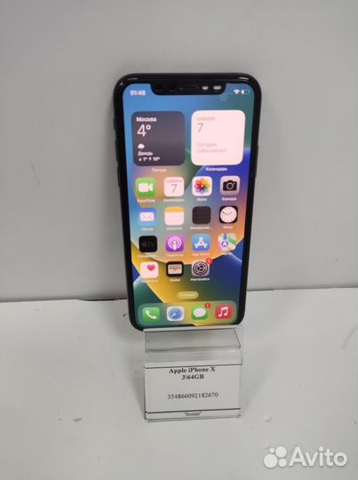 iPhone X, 64 ГБ