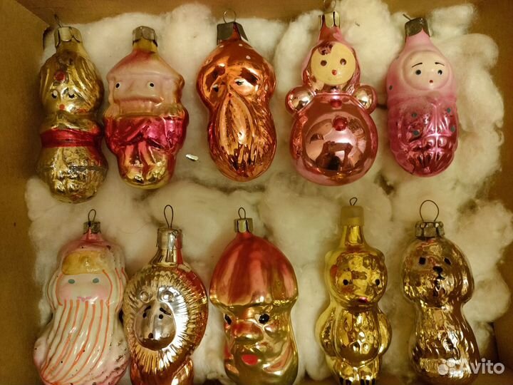 Елочные игрушки СССР персонажи