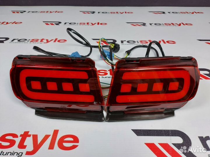 Катафоты Toyota Land Cruiser Prado 150 Красные