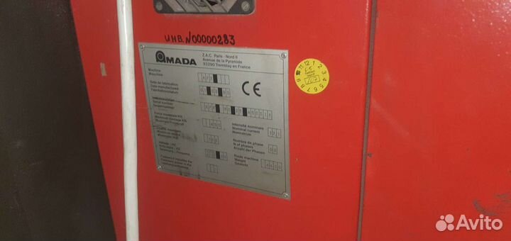Пресс Amada 80-25