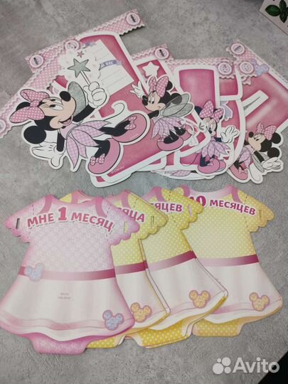 Гирлянда на ленте с карточками для фото