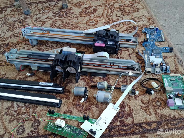 Запчасти на сканер,принтер HP