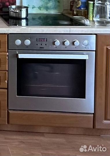 Плита и духовка zanussi б/у