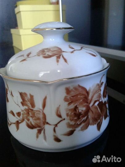 Чайно-кофейный сервиз гдр времен СССР. (24предм)