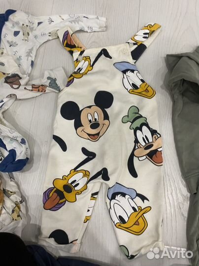 Детские вещи пакетом для мальчика 80 86