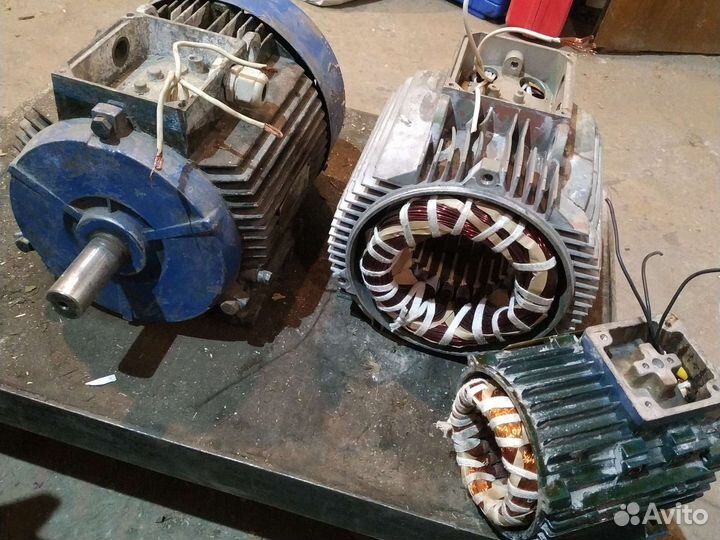 Перемотка ремонт электродвигателей