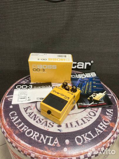 Педаль эффектов Boss OD-3 Over Drive