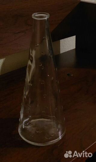 Вазочка стекло IKEA для одного цветка