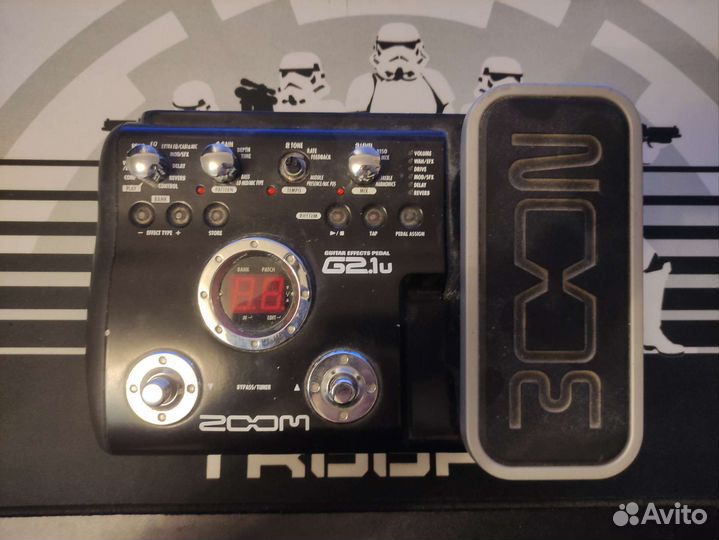 Гитарный процессор zoom G2.1u