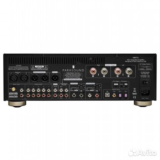 Стереоусилитель Parasound hint 6 black