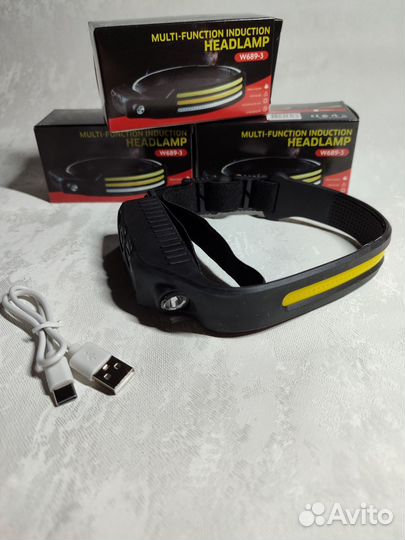 Яркий налобный фонарь (новый)