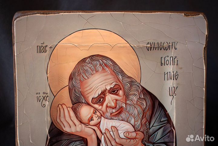 Икона деревянная 
