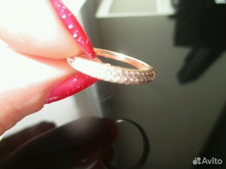 Кольцо с брилиантами 16.5 размер