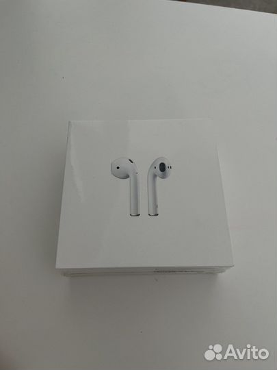 Airpods 2 оригинал новые запечатанные