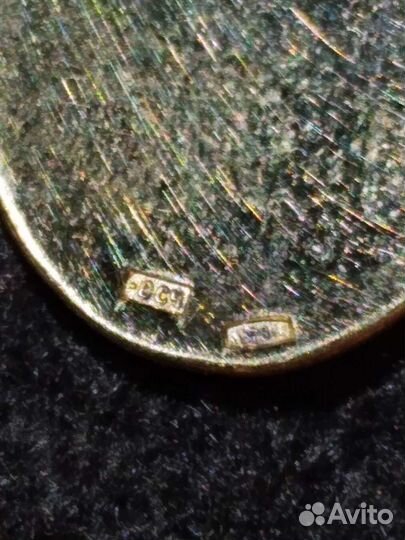 Кулон Олимпийский мишка,советское серебро