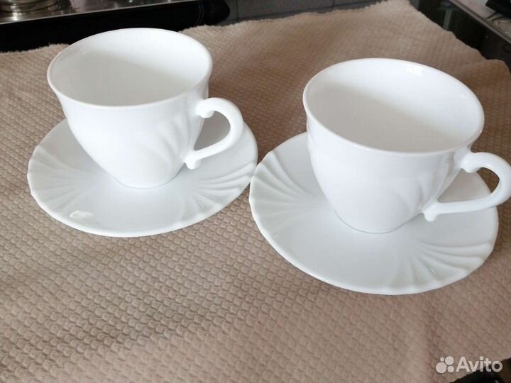 Набор чашек чайн ваза разн