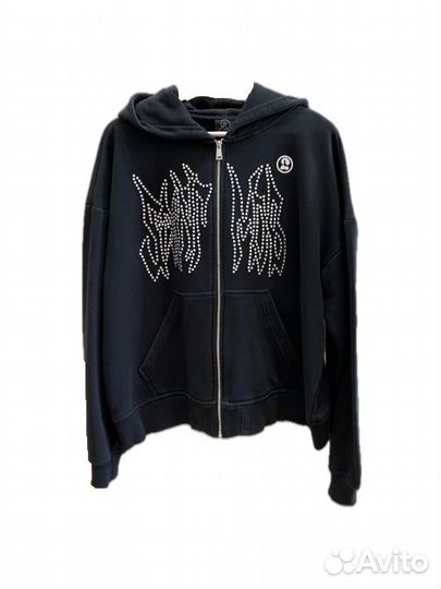 Зип худи Saint Mob Swarovski Logo