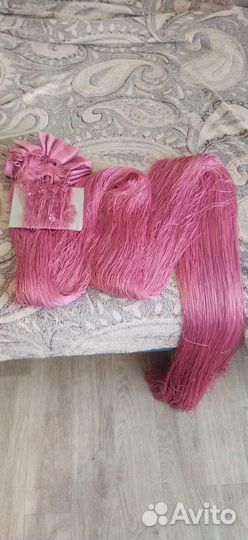 Шторы нитяные с кубиками