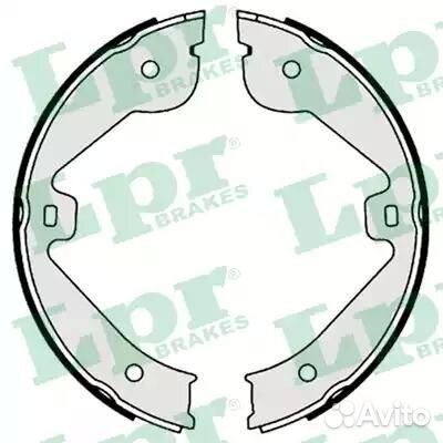Колодки тормозные барабанные