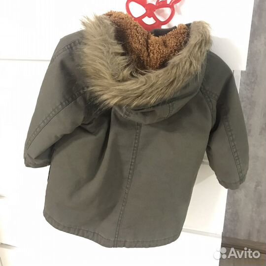 Парка 2в1 Zara 80 размер