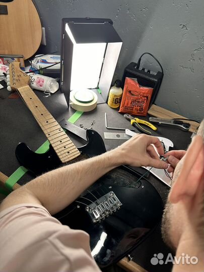Ремонт гитар / замена струн / остройка инстурмента