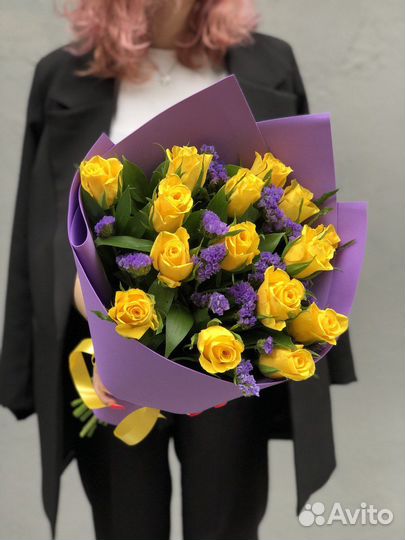 Букет роз «Сочное ассорти»