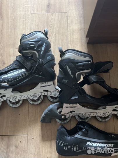 Роликовые коньки со съемным ботинком трансформеры