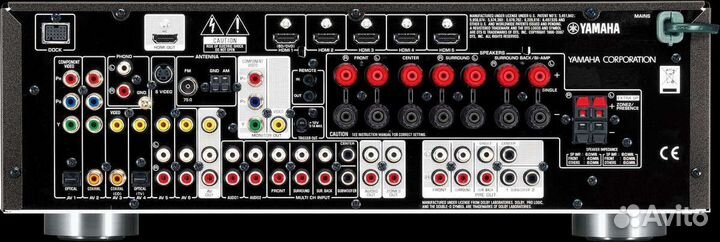7х160w Yamaha Rx-v667, av-процессор