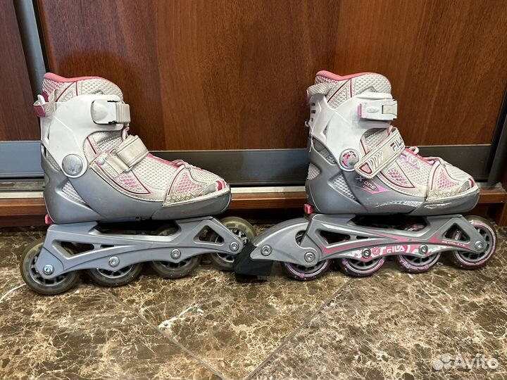 Раздвижные детские роликовые коньки Fila 29-32