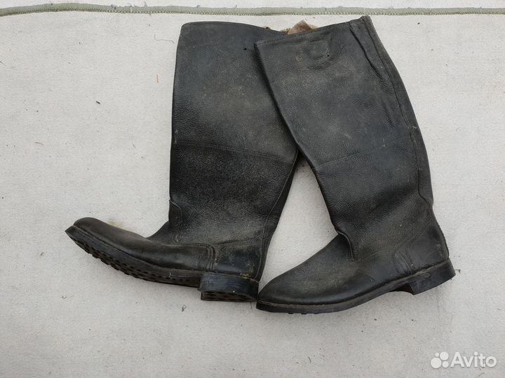 Сапоги яловые, хромовые ссср, кирзовые