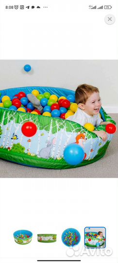 Новые бассейны Лев bestway сухой romana