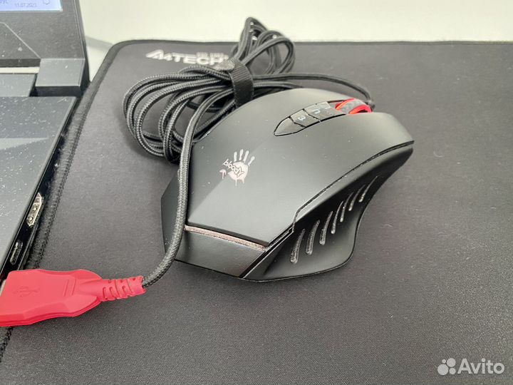 Bloody V8 + Коврик A4Tech X7 Gaming