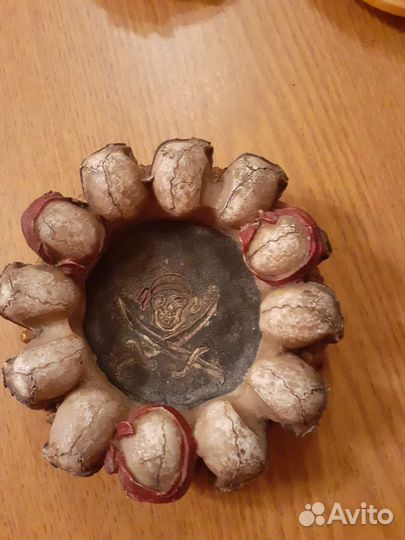 Пепельницы латунь, камень, керамика