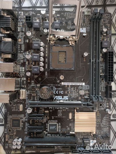 Комплект asus H110M-C + intel i3 6100