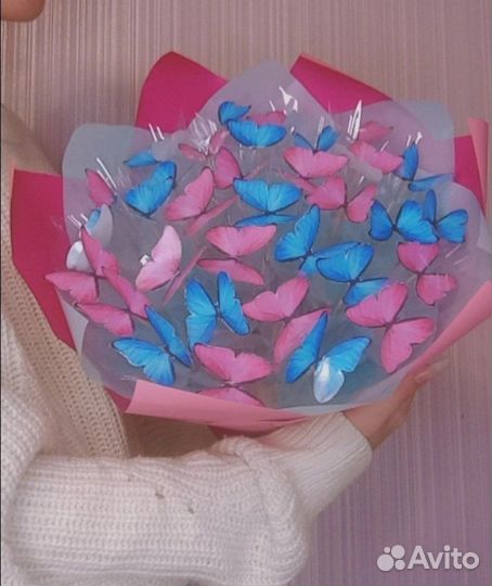 Букет из бабочек