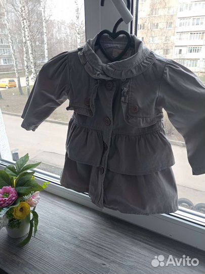 Пальто для девочки 92